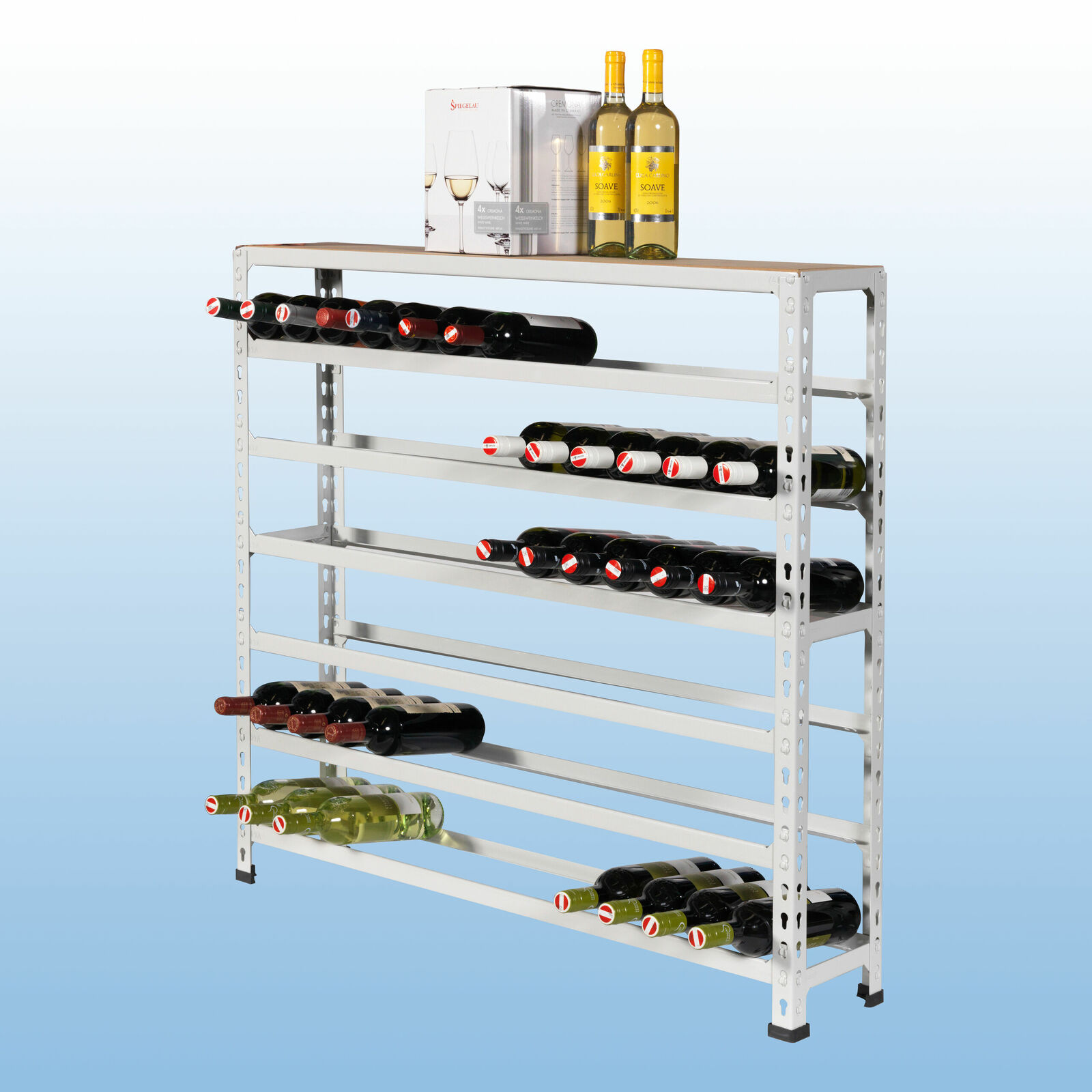 Flaschenregal Für 1 5l Pet Flaschen MP20 Flaschenregal, Flaschenregal und Getränkeregal bei Kaiser Systeme