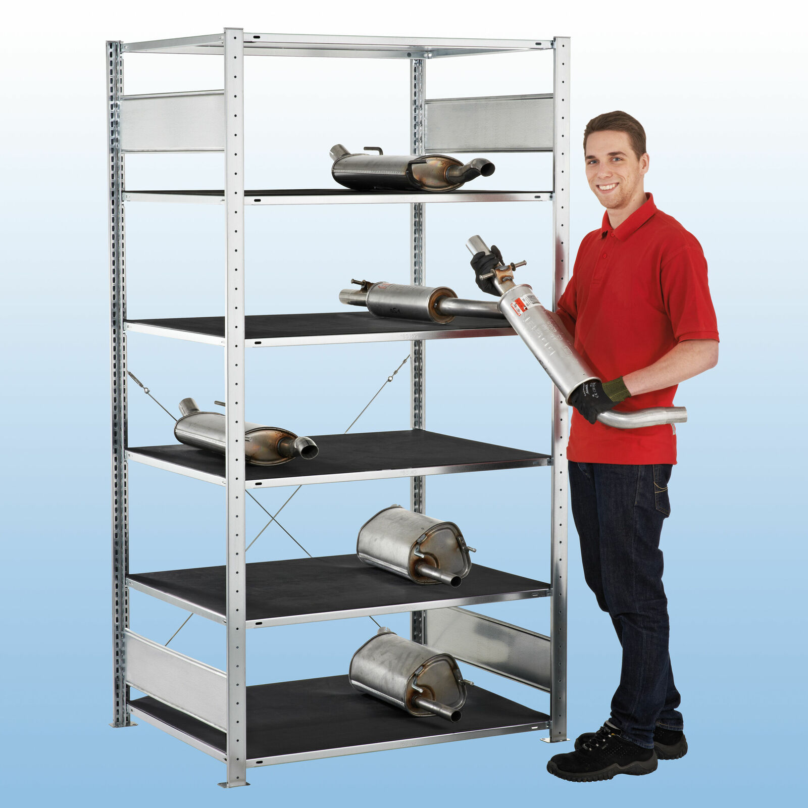 Abgasanlagenregal | von Kaiser Systeme